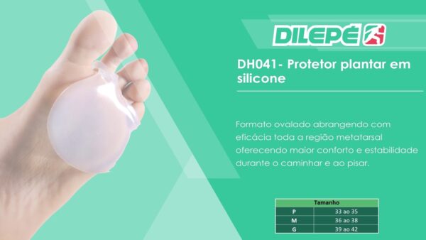 Protetor Plantar Silicone - DH041 - Image 2