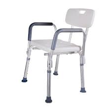 Cadeira Para Banho Com Encosto e Braços - 120KG - Image 2