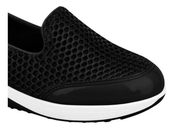 Tênis Slip On Feminino Casual Modare Ultraconforto Preto 7320201 - Image 4