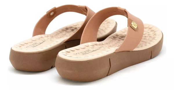 Sandália Chinelo Feminina Modare Confort Esporão Nude - Image 2