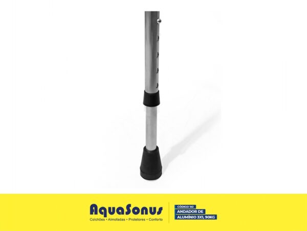 ANDADOR DE ALUMINIO 3 EM 1 AQUASONUS 90kg - Image 3