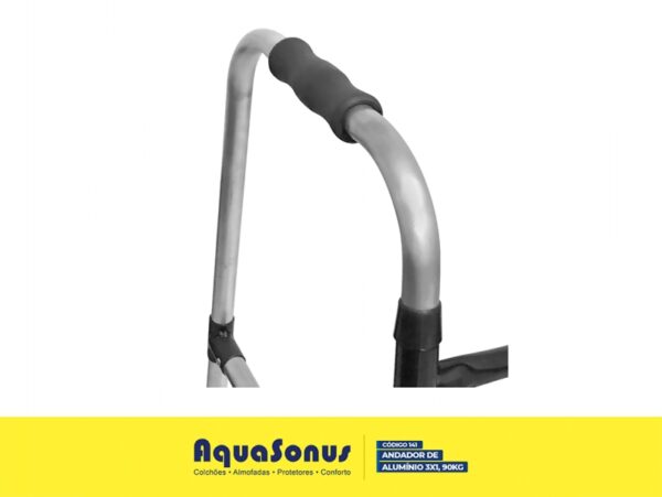 ANDADOR DE ALUMINIO 3 EM 1 AQUASONUS 90kg - Image 4